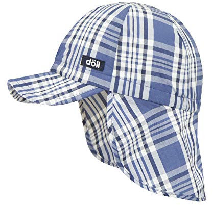 Döll Baby-Jungen Baseballmütze mit Nackenschutz Kappe, Blau (Ensign Blue|Blue 3890), 49