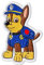 Paw Patrol Chase bestickter Aufnäher zum Aufbügeln (6,9 x 9,9 cm)