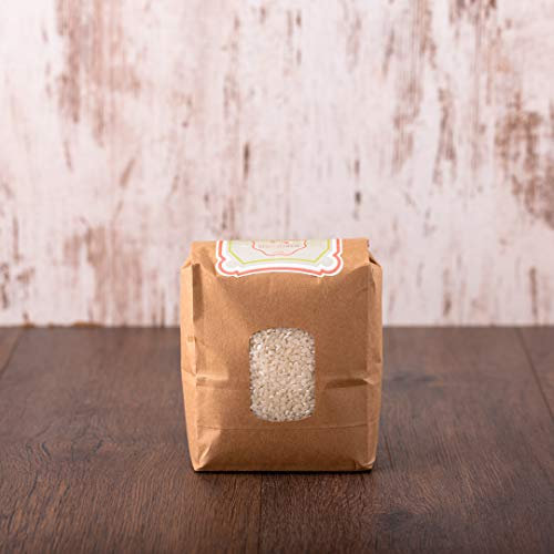 süssundclever.de® Bio Milchreis | Rundkornreis | weiß | aus Italien | 1,8 kg | unbehandelt | plastikfrei und ökologisch-nachhaltig abgepackt