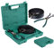 Cocoarm Kit de compresseur de segment de piston pour voiture, 62-145mm, 14 segments de piston et 1 pince, acier au manganèse et fer, vert, 27x21x5,5 cm, 1570 g