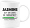 quotedazur - Mug Jasmine Est En Cours De Chargement Veuillez Patienter - Blanc/Céramique