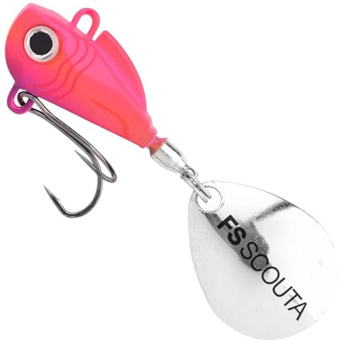 Spro Freestyle Spinnerbait 6g Scouta Jig Spinner, Farbe:Fluoro Pink