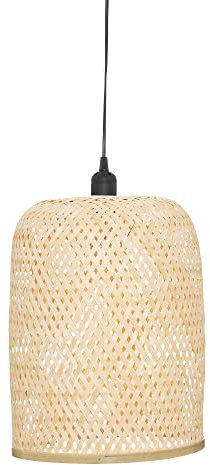 ATMOSPHERA CREATEUR D'INTERIEUR Lámpara colgante Ali natural D28 beige en bambú