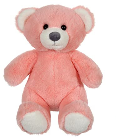 GIPSY TOYS - Orsetto trendy 24 cm - rosa - peluche per bambini - Disponibile in 4 diversi modelli - 071543