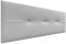 DHOME Cabecero de Polipiel o Tela AQUALINE Pro cabeceros Cabezal tapizado Cama Lujo (Polipiel Gris Claro, 150cm (Camas 150/160))