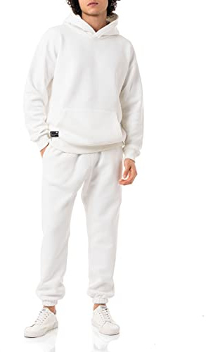 Redbridge Herren Jogginganzug Sweat Suit Set Hoodie Hose Premium Loose-Fit