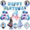4 Jahre alt Frozen Geburtstagsballon-Set, Frozen Ballon Elsa Prinzessin Ballon Anna Prinzessin Ballon, Gefrorener Ballon Geburtstag Party Dekoration
