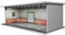 Perfeclan 1/64 Scenery Diorama Parking Lot, Model Car Display Case per Collezionisti di Modelli, Garage sotterraneo
