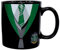 Harry Potter – Tasse – Uniforme de Serpentard – Effet thermique – Tasse à café avec logo de Poudlard – Céramique – Boîte cadeau