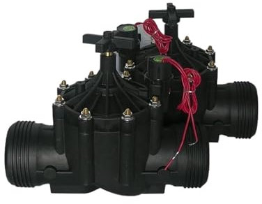 DEBLAN Sistem de riego agrícola hidráulico de 3 Pulgadas, 220V, 24V, 12V, aspersor de césped, riego de jardín, invernaderos, válvula solenoide (Size : 3, Color : 24VAC)