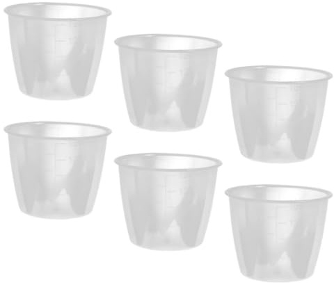 HOLIDYOYO Transparenter Reismessbecher Aus Kunststoff Mit Maßskala 160Ml Für Reiskocher Küchenhelfer Zum Präzisen Abmessen Von Reis Und Flüssigkeiten