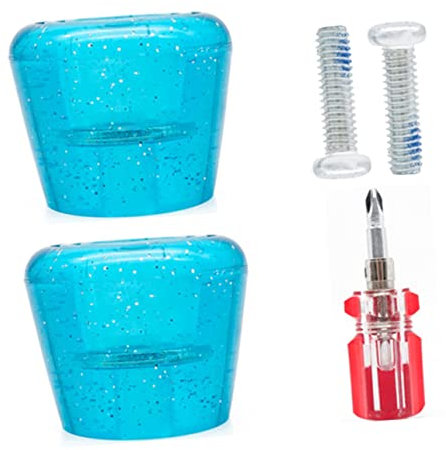 Toyvian 2 Sets Jam Plugs Für Skates Von Toe Stops Mit Montagewerkzeug Für Ihr Skating