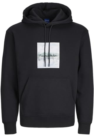 JACK & JONES Male Kapuzenpullover Gedruckt Kapuzenpullover