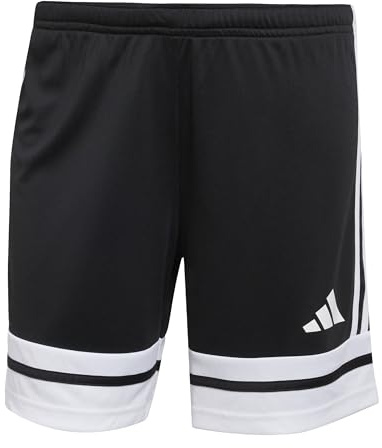 adidas Women's Squadra25 Short Shorts, Black/White, XXL