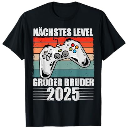 Nächstes Level Großer Bruder 2025 Junge Ankündigung Big Bro T-Shirt