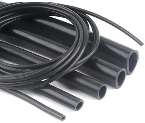1/3/5 M Lot ID 1~30 mm Tube en silicone noir flexible pour pompe à air d'aquarium Tuyau en caoutchouc souple résistant à la chaleur tuyau de réservoir de carburant haute pression-Tuyau noir-1 mètre-