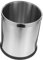 TINEASUR Basura Papelera Papelera De Acero Inoxidable Papelera De Oficina Acero Inoxidable 410 Silver