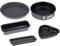 chg Profi Backformen-Set 5-tlg. Backset EasyOven Brotbackform Quiche- und Kuchenform Herz-Backform Kastenform Springform