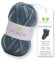 MeriWoolArt® Sockenwolle 4-fädig – 100g Merino Wolle Garn zum Stricken & Häkeln, 75% Schurwolle (superwash), 25% Polyamid, 420m – Ideal für Socken für Herren und Damen, Pullover & Cardigans 2506