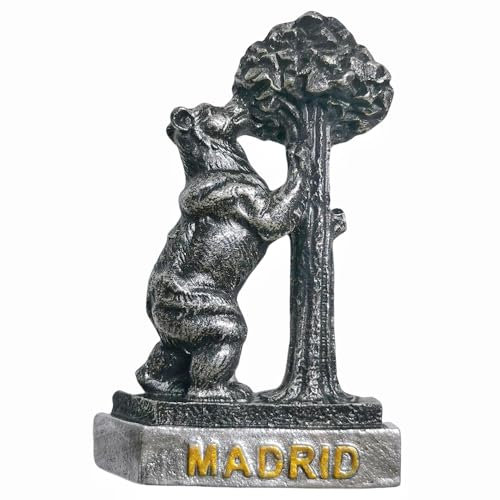 Imán 3D para nevera, recuerdo de viaje de Madrid, España