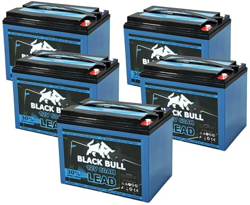 FORÇA Blackbull - Batteria da 60 V, 60 Ah, per veicoli elettrici, ECONELO AKTIVIMO ECABINO sostituisce 58 Ah, dimensioni Gleicshe