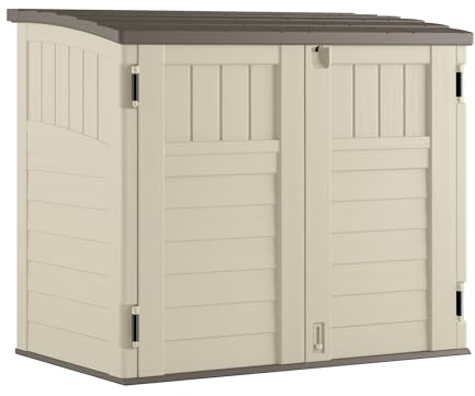 Rowlinson Suncast Stow-Away Store - Vanilla with Assembly