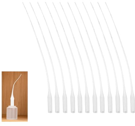Yeenano Micro Glue Tip,350 PCS Glue Spreaders,Pipette Dropper,Plastic Pipettes,Glue Applicator,Pipettes Dropper,Lab Electric Pipette,Precision Plastic Applicators,for DIY Crafting Dispenser Adhesive