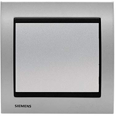 Va-et-Vient Lumineux Silver Delta Iris + Plaque Métal Alu Silver