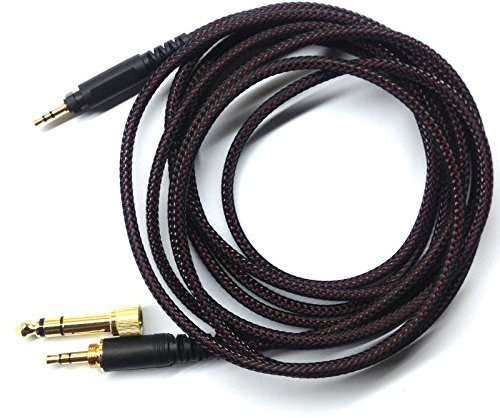 Replacement Audio Upgrade Cable Compatible with SHURE SRH840, SRH940, SRH440, SRH750DJ Headphones 2meters/6.6feet