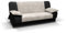 Amazing Sofas NEW LARGE CLICK CLACK SOFA BED FABRIC WITH STORAGE 3 SEATER DOUBLE BED WERSALKA (Jumbo Cord Beige)