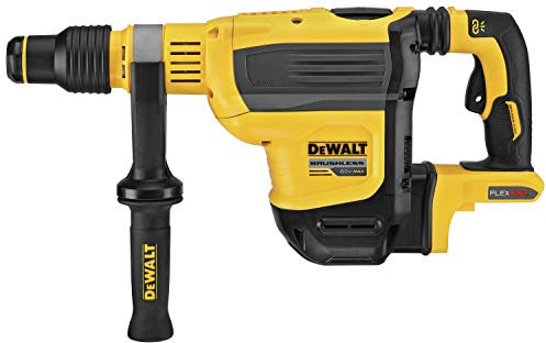 DEWALT FLEXVOLT 60V MAX* Rotary Hammer Drill, SDS Max, Brushless Combination, 1-3/4-Inch, Tool Only (DCH614B)