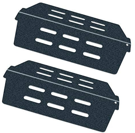 Denmay 7622 33,7cm Flavorizer Barres pour Weber Genesis E/S 310 320 330 (avec Boutons de brûleur Avant), Pièce de Rechange du réflecteur de Chaleur, Ne Convient Pas à Genesis II/LX 310/340, 2 pièces