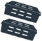 Denmay 7622 33,7cm Flavorizer Bars für Weber Gasgrill Genesis 300 Series E310 E320 E330 S310 S320 S330 (mit vorderen Brennerknöpfen), Nicht für Genesis II/LX 310/340, Brennerabdeckung 2 Pack