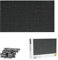 TinyYouth 1000-Piece Black Jigsaw Puzzle - 42cm x 29.7cm, 2mm Cardboard, Family Game, Stress Reliever, Difficult Challenge for Kids & Adults