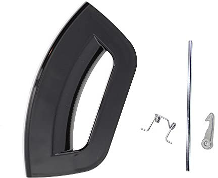 LAZER ELECTRICS Plastic Door Handle Lever Kit for Hotpoint Futura Washing Machine/Washer Dryers (Black, Alt to C00287267, C00291848)