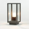 Easylight Sockelleuchte Metall Glas Anthrazit IP43 Terrasse Garten H:25 cm E27 Vintage klein Wegeleuchte Outdoor KASSEL
