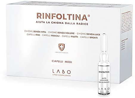 Labo Rinfoltin Behandlung für langes, sprödes Haar, Haarverdichtung, Haarverdichtung, 20 F