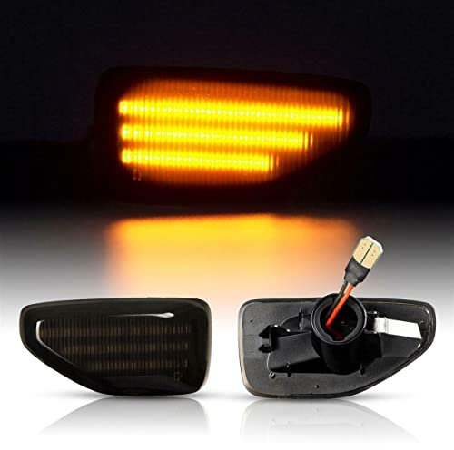MR-Style Led Seitenblinker Smoke passend für Dacia Logan II MCV - BJ ab 2013>