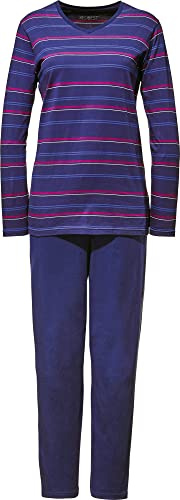 REDBEST Damen-Schlafanzug Single-Jersey lila Größe 48