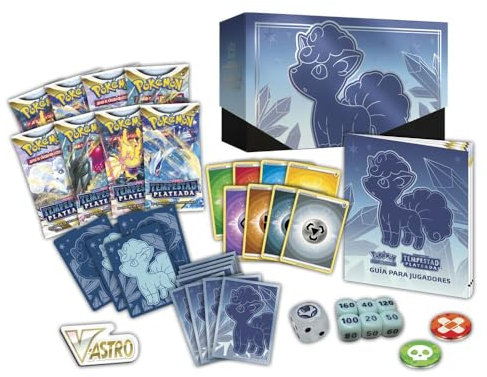 BANDAI - Juego de Cartas Pokémon TCG: Tempestad Plateada - Caja de Entrenador de Elite SWSH 12 Espada y Escudo - PC50293 Multicolor - Domina la Batalla con tu Pokémon Favorito- Versión en Español