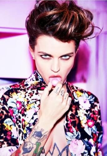 Poster Ruby Rose Poster Tv Movie Star Poster Wandkunst Bilder Leinwand Gemälde Poster Und Drucke Wohnkultur 50X70Cm Kein Rahmen