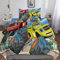 Blaze and The Monster Machines Bettwäsche 3D Bettbezug Set Mit Reißverschluss Und Kissenbezug, Mikrofaser Blaze und die Monstermaschinen Bettwäsche Set 2 Teilig Geeignet Für Erwachsene Und KinderSin