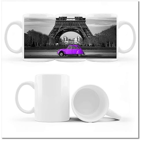 Kaffee Tee Tasse Tasse mit Foto lila Citroen Tower Nr.H1063Z_Cup