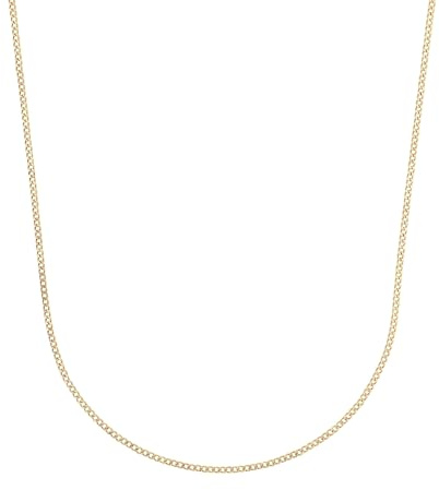 Amor Collier Edelstahl Unisex Damen Herren Halsschmuck, 50 cm, Gold, Kommt in Schmuck Geschenk Box, 2037367