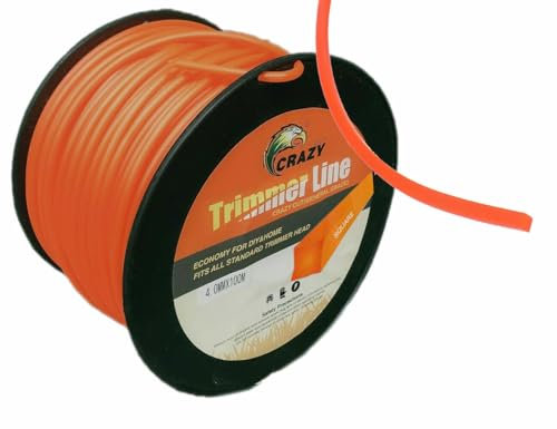 Generico Filo per DECESPUGLIATORE Quadrato 2.7mm Bobina 150mt taglaerba Cavo matassa