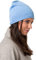 Style & Republic Kaschmir Sport Mütze-Beanie Damen aus 100% Cashmere - Dein kuscheliger Premium Beanie für stilvolle Herbst- & Winter-Momente - ICY Blue