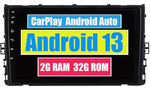 RoverOne Auto Radio Stereo per Volkswagen VW MQB POLO Jetta MK7 2020 2021 2022 con Lettore Multimediale CarPlay Android Navigazione GPS Bluetooth WiFi
