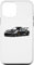 Hülle für iPhone 12 mini JDM Japan Seitenansicht Schwarz GT3 RS Grafik Japanisches Drift Car