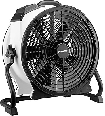 XPower FC-420 Heavy Duty Industrial High Velocity Whole Room Air Mover Air Circulator Utility Shop Floor Fan Timer