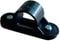 20MM Plastic PVC Conduit Saddles - Pack of 10 (Black)